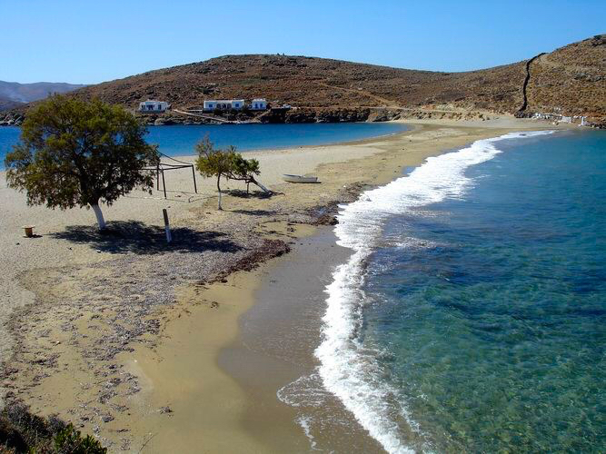 Kolonna Beach, Kythnos, Greece