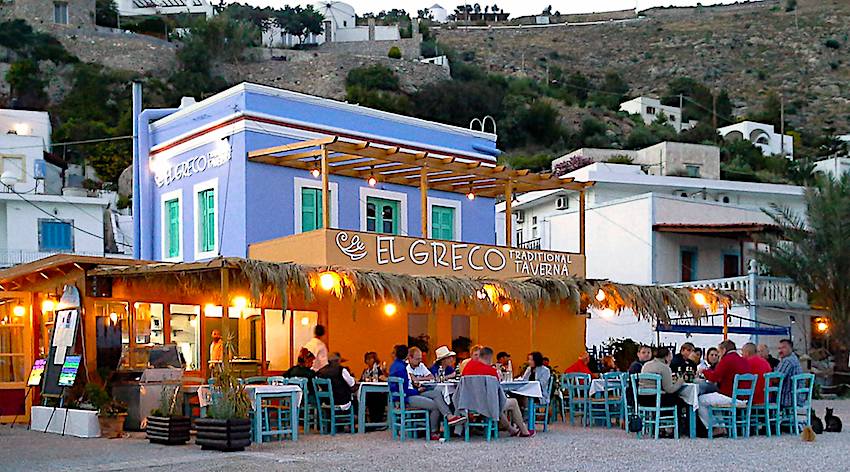 El Greco Taverna, Leros 