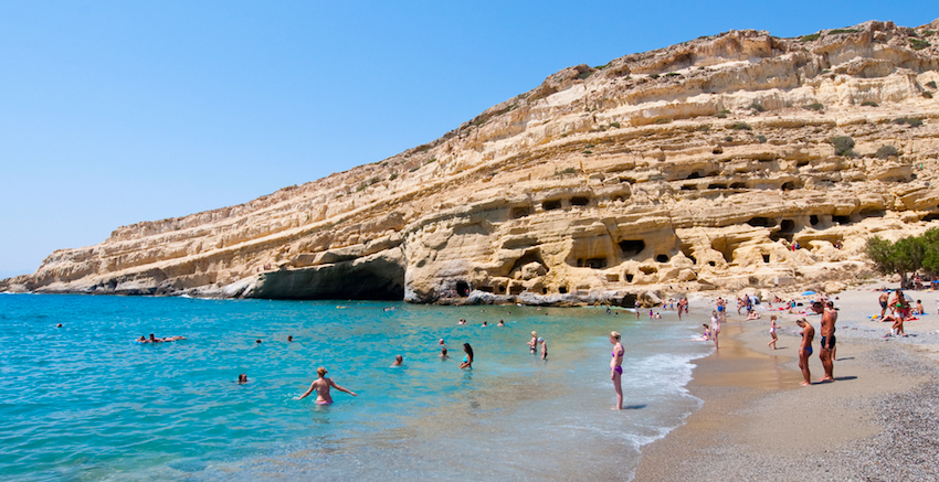 Matala Caves