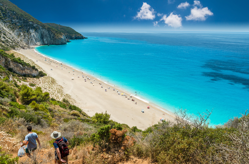 Milos Beach, Lefkada