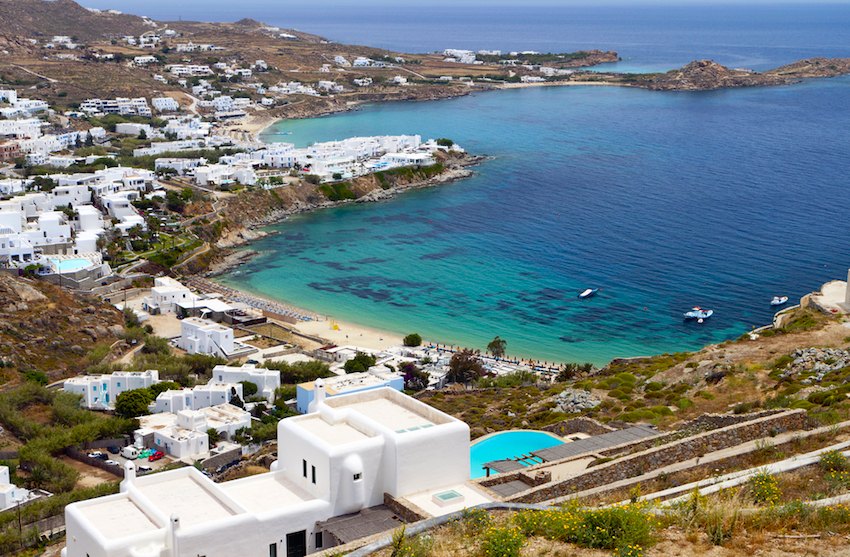 Psarou Beach, Mykonos