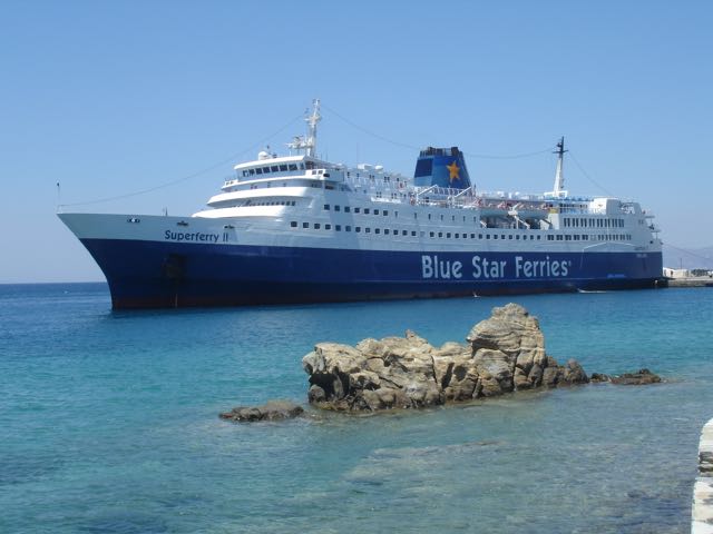 Blue Star Ferry Mykonos