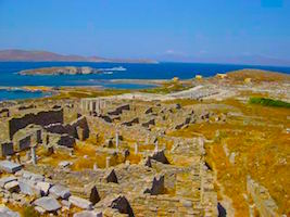 Delos Island, Greece