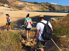 Mykonos hiking