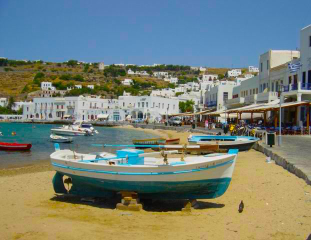 Mykonos town