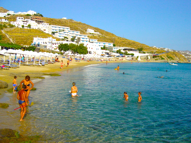 View from Taverna Vasouls at Agios Stefanos