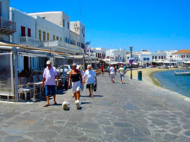 Mykonos town