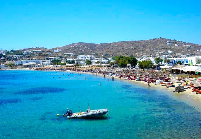 Ornos Beach, Mykonos