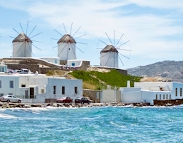 Mykonos, winter