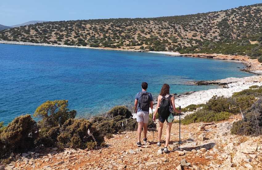 Hiking Naxos Caves