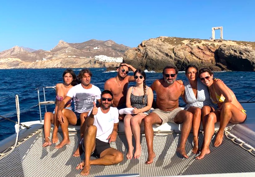 Sailing in Naxos