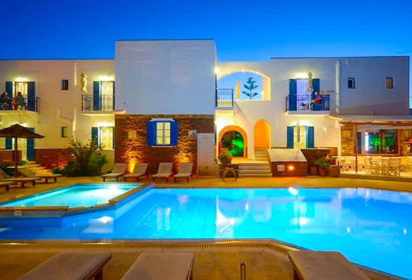 agios prokopios hotel, naxos, greece