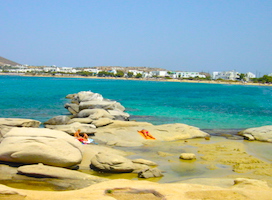 Agios Prokopios Beach, Naxos