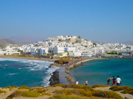 Naxos town