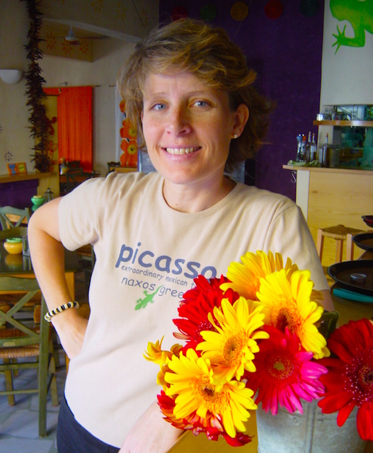 Debbie Richards, owner of Picasso restaurant