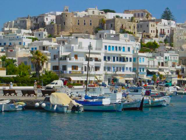 Naxos town and Kastro