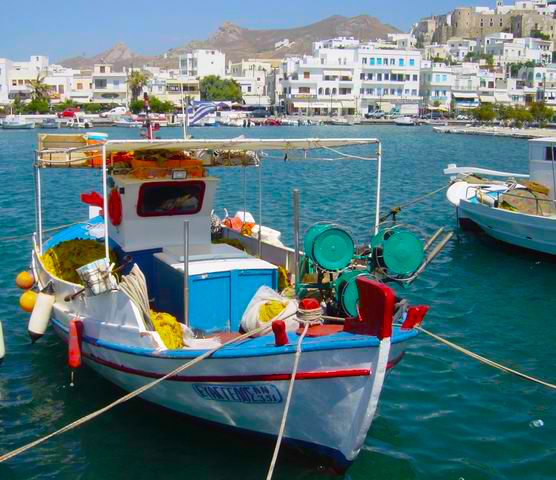 Naxos town