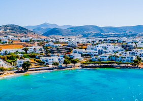 Paros, Beach