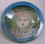 Byzantine platter 40cm.