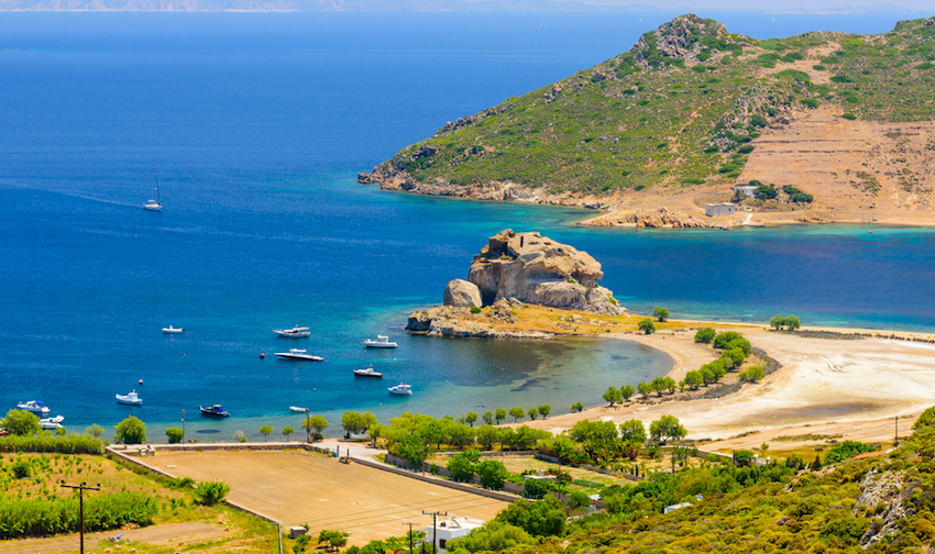 Petra Beach, Patmos