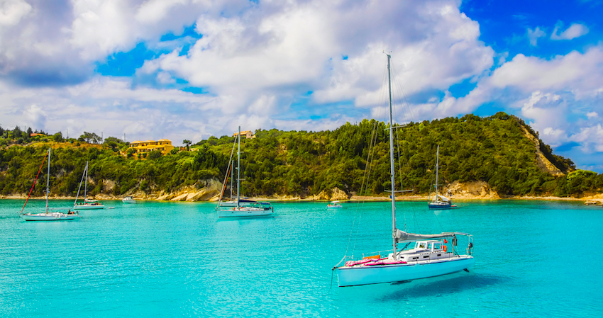 Lakka Bay, Paxos