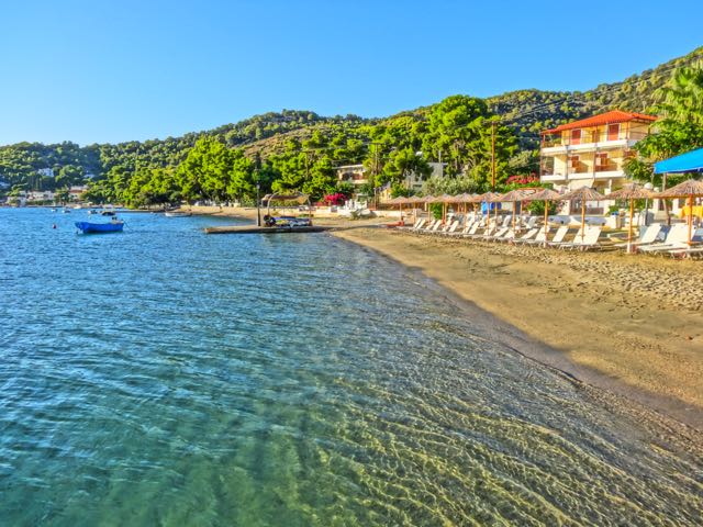 Beach in Poros