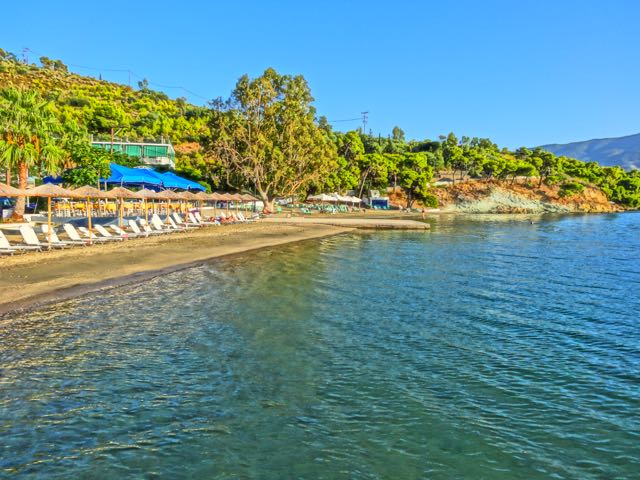 Beach in Poros