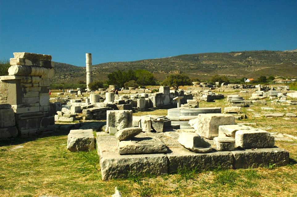 Sanctuary at Heraion, Samos, Greece