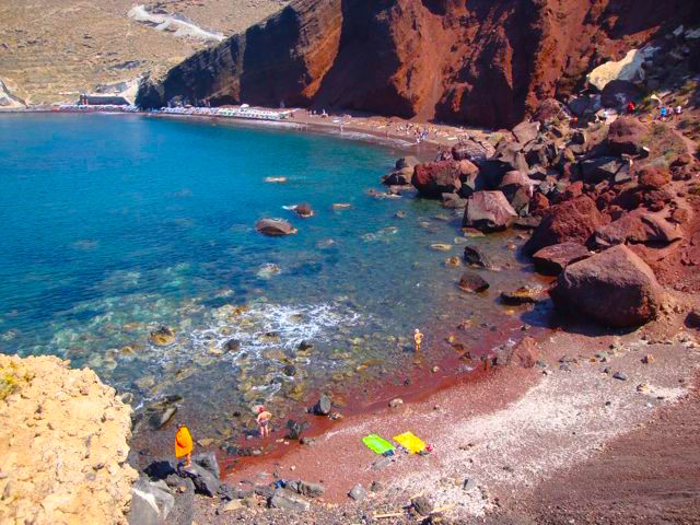 Red beach