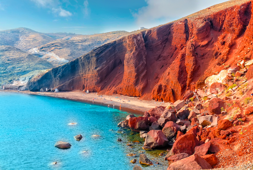 Red Beach, Santorini