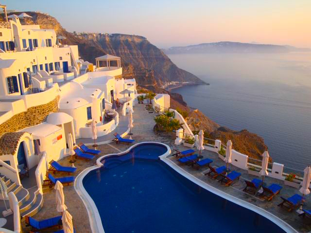Santorini Caldera View