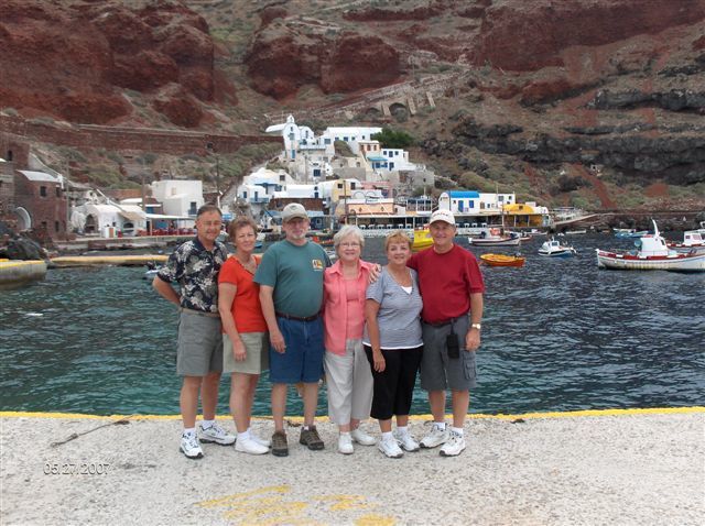 Santorini bus tours