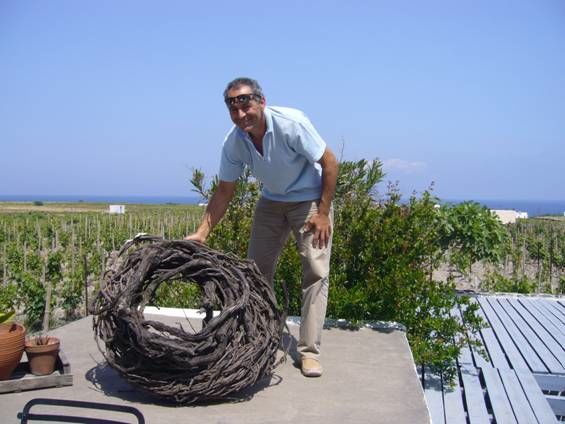 Dimitris of Ocean Wave Tours of Santorini, Greece