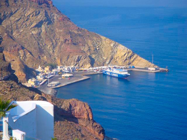 Santorini, Porto Athinaos