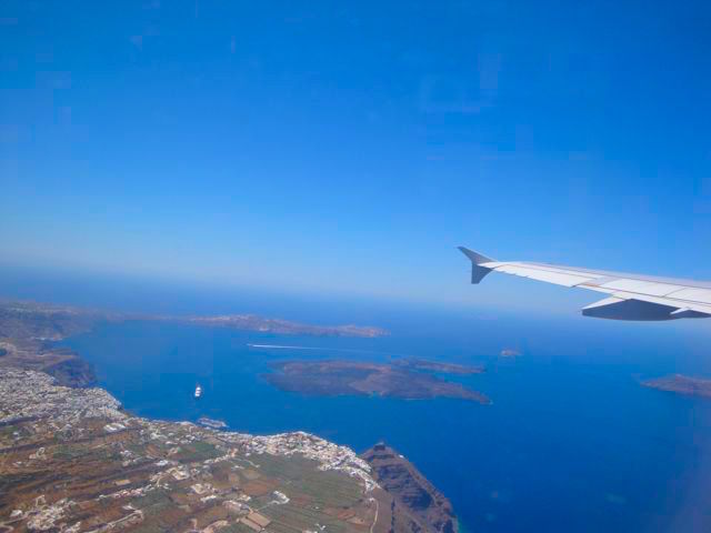 Flights to Santorini