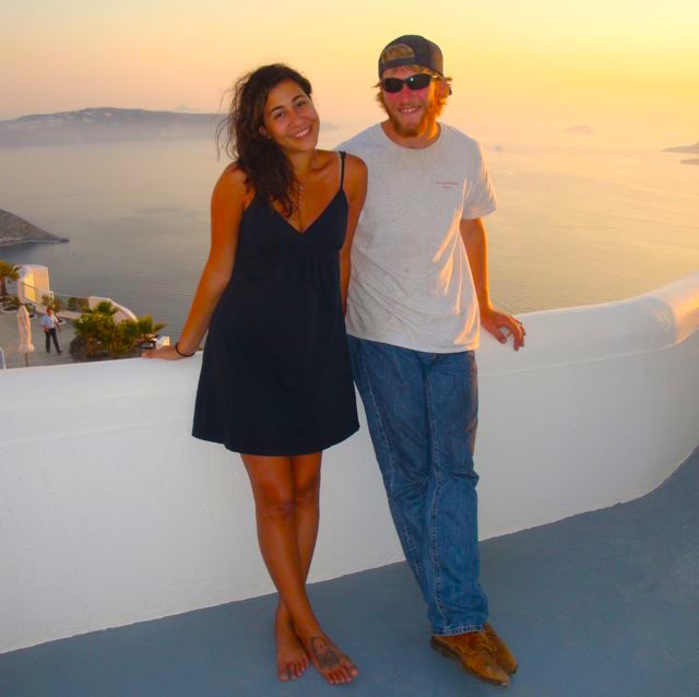 Honeymoon in Santorini