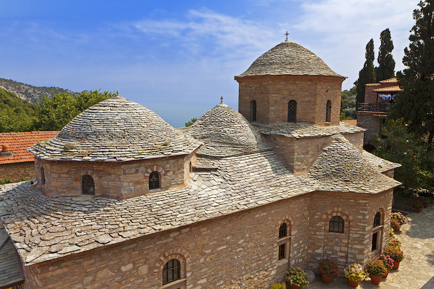 Evangelistria Monastery Skiathos, Greece
