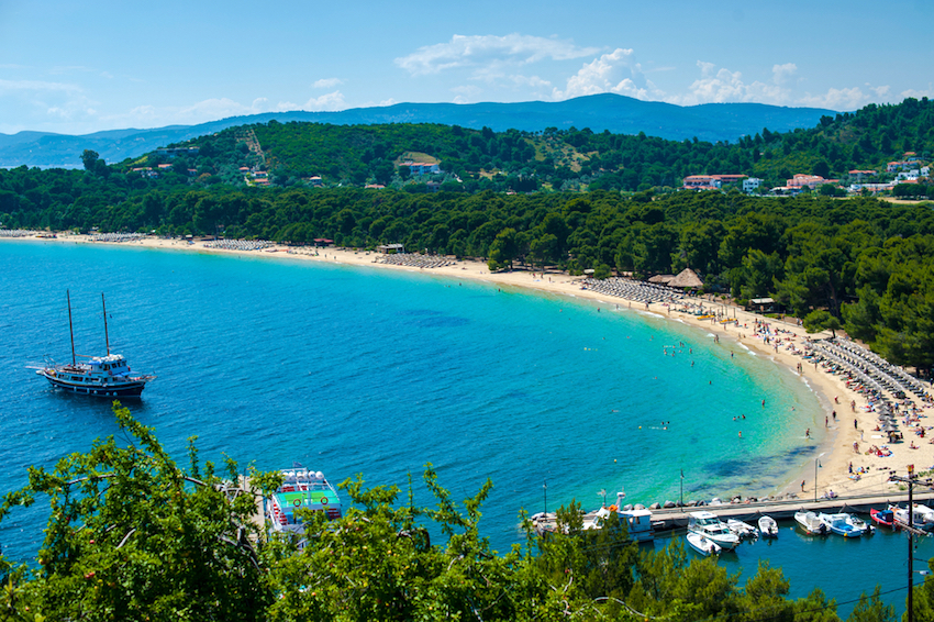 Koukounaries Beach, Skiathos