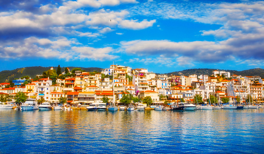 Skiathos town