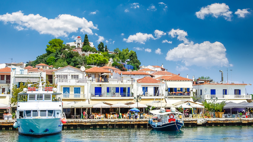 Skiathos town