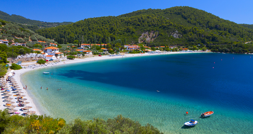 Skopelos, beach