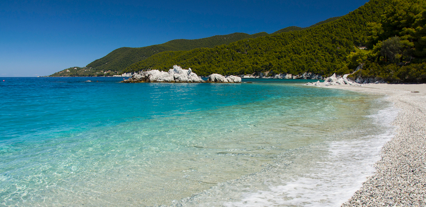 Milia Beach, Skopelos