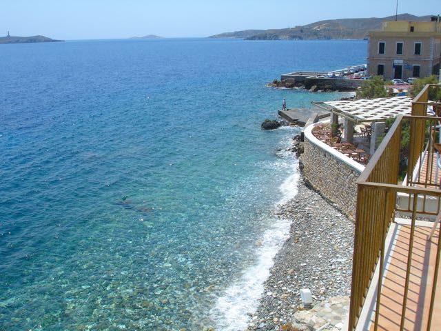 Beach at Hermes Hotel Syros