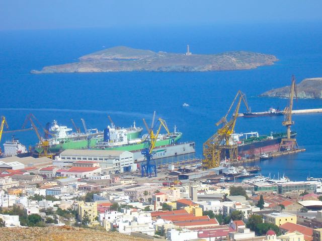 Neorion Shipyard, Syros, Greece