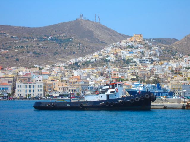 Hermopoulis, port of Syros, Capital of the Cyclades