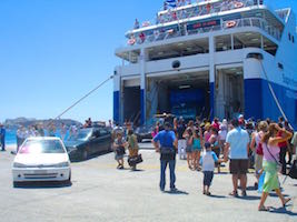Blue Star Ferry, Tinos