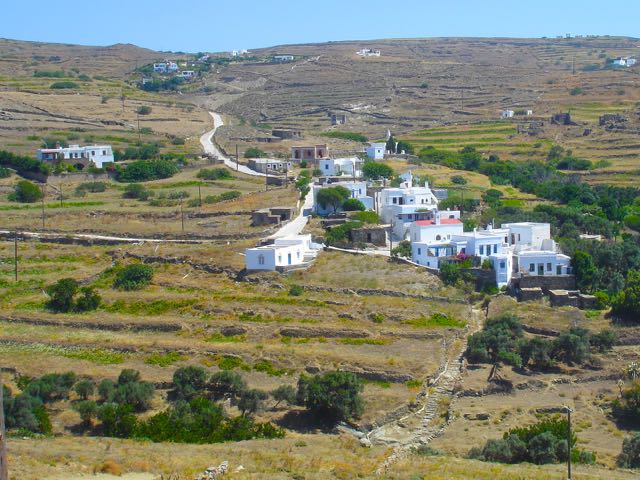 Footpaths in Tinos