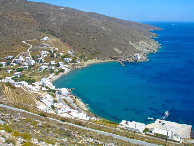 Ysterna beach, Tinos, Greece