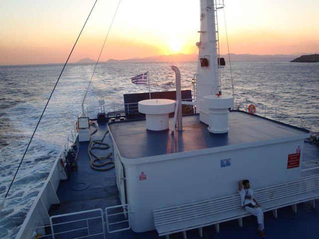 Greek ferry boat