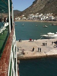 Ferry boats, Sifnos, Greek islands, Greece, flying dolphins